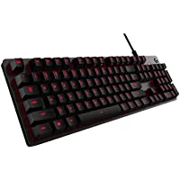 Logitech G413 Teclado Gaming Mecánico- Teclas retroiluminadas- Teclas Romer-G Táctil- Aleación de Aluminio- Teclas…